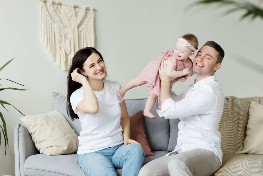 parents avec leur bébé